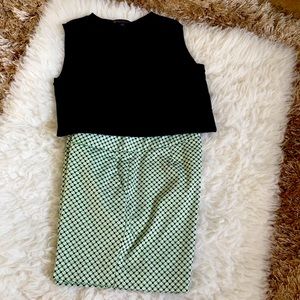 Talbots Navy/Green Shorts.